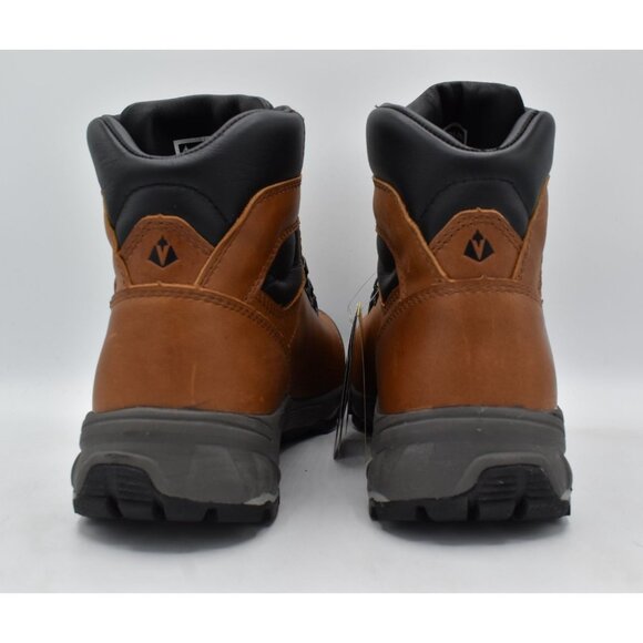 Vasque Womens 10 St. Elias FG GTX Gore-Tex Cognac Leather WP Hiking Boots - Picture 5 of 15